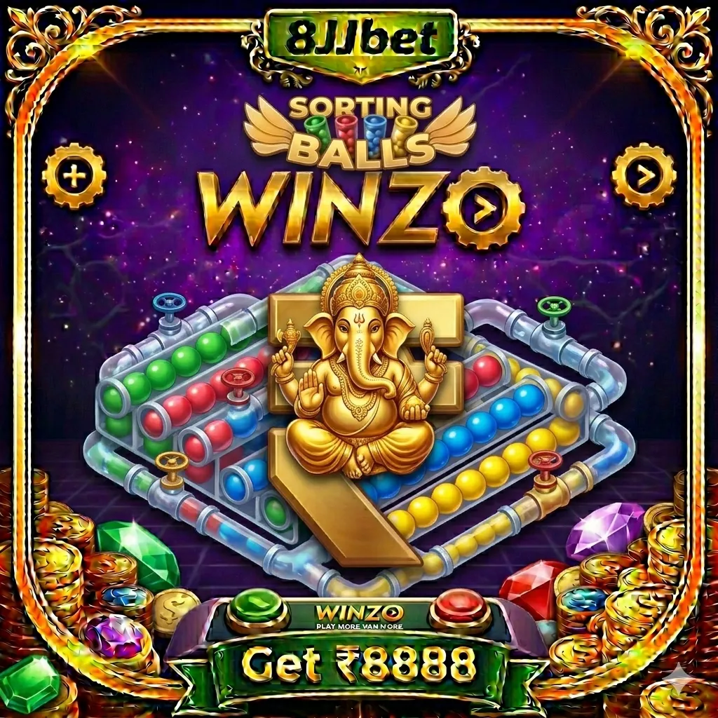 sorting balls game on trusted winzo app india