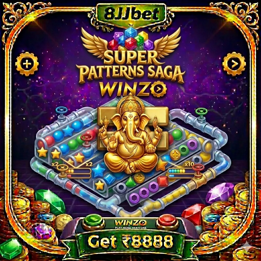 super patterns saga game on trusted winzo app india